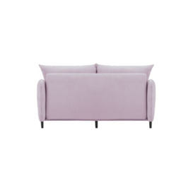 Zoya 2 seater Sofa Bed, lilac, Leg colour: black - thumbnail 3