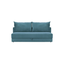 Vena 3 seater Sofa Bed, dirty blue - thumbnail 1