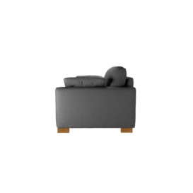 Ronay 2-seater Sofa, boucle grey, Leg colour: aveo - thumbnail 3