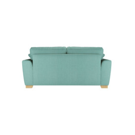 Ronay 2-seater Sofa, turquoise, Leg colour: like oak - thumbnail 2