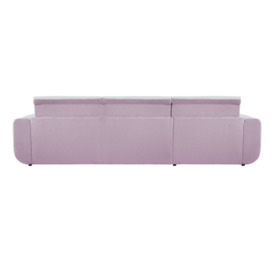 Salsa corner sofa bed with storage, lilac - thumbnail 3