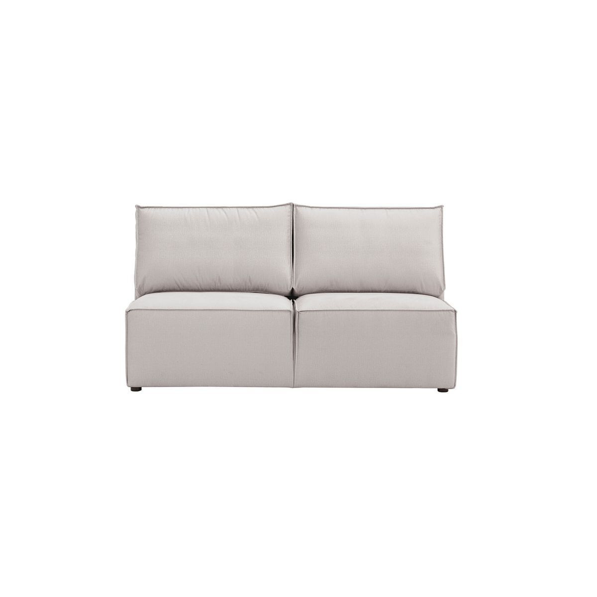 Charles 2 Seater Modular Unit (2CP), silver - image 1