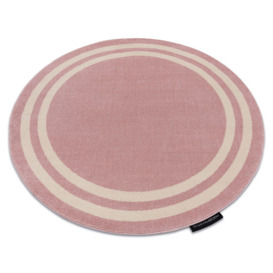 Cariol Cookaric Rug in Blush Pink, circle 140 cm - thumbnail 1