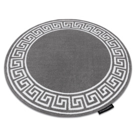 Sila Cookaric Rug in Grey, circle 140 cm - thumbnail 1