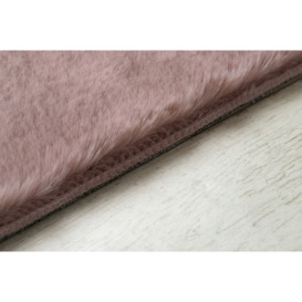 Taol Single Coloured Rug Pink, 180x270 cm - thumbnail 2