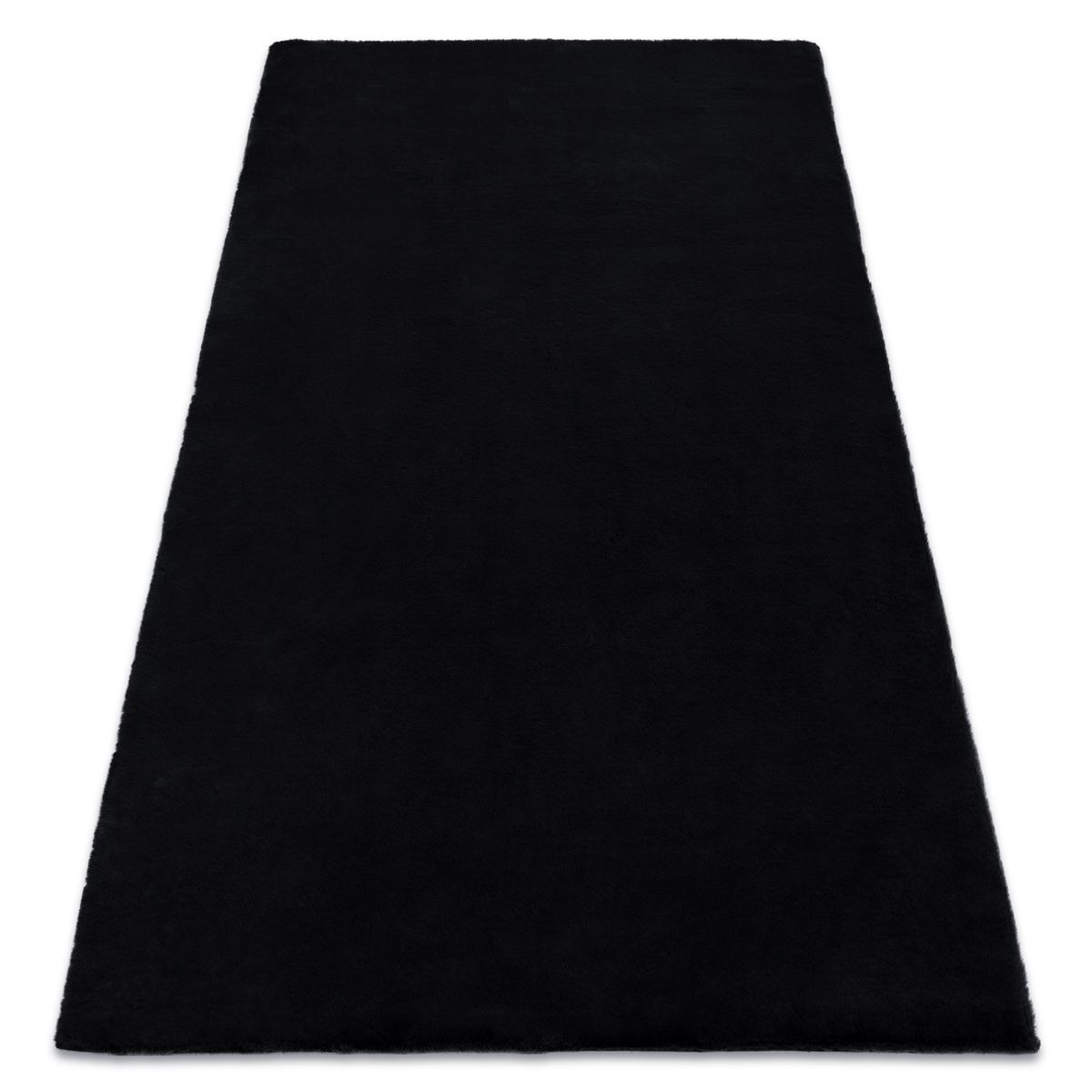 Taol Single Coloured Rug Black, 120x170 cm - image 1