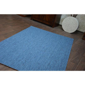 Cika Single Coloured Rug Blue, 160x230 cm - thumbnail 3