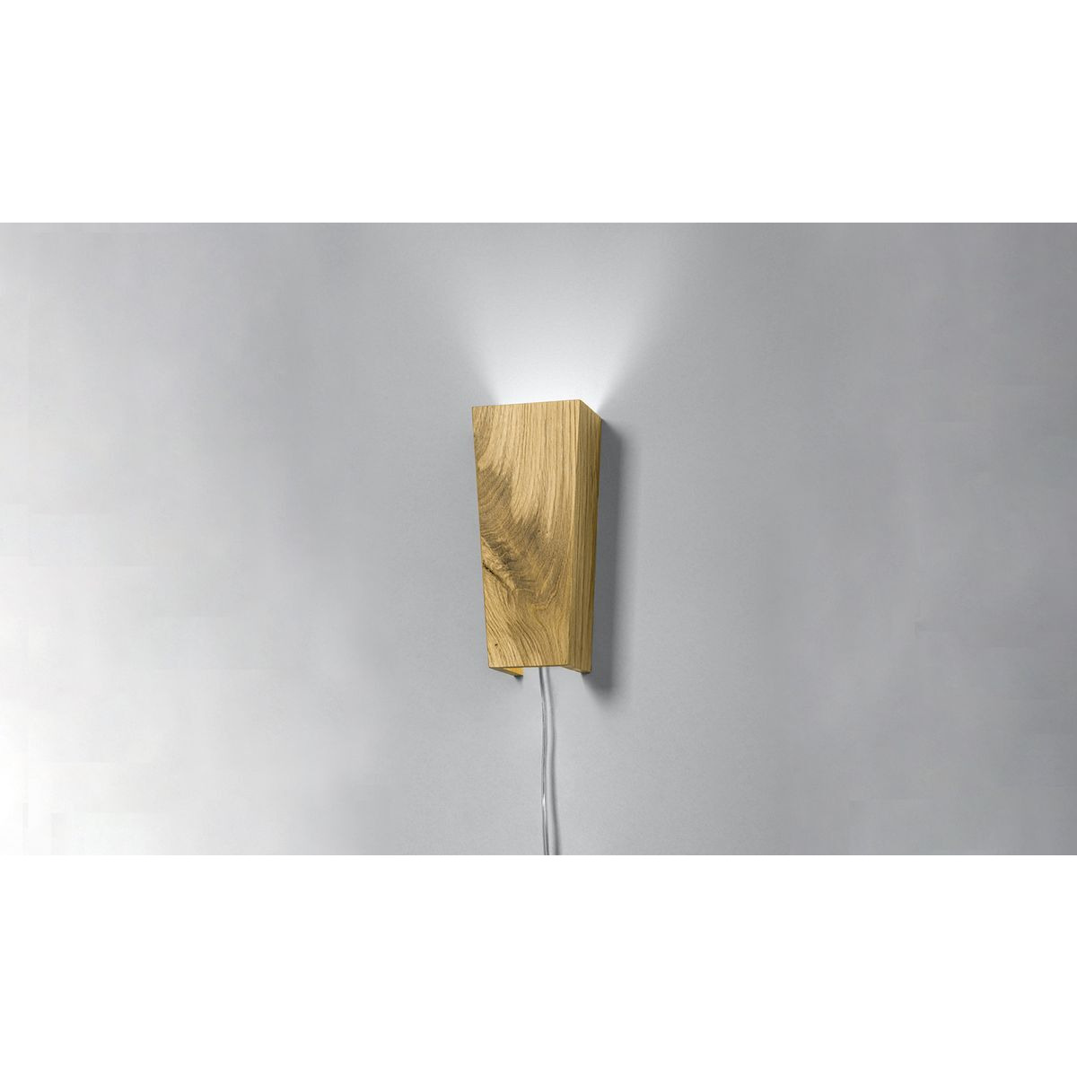Tento Modern Rustic Plug-in Vertical Wall Light - image 1