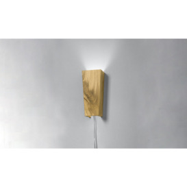 Tento Modern Rustic Plug-in Vertical Wall Light - thumbnail 1