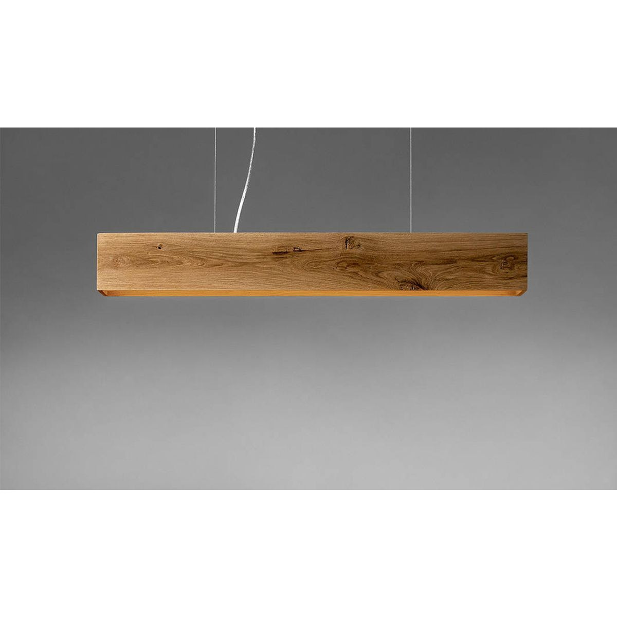 Kenson Modern Rustic Box Pendant Light With Remote - cool white - image 1