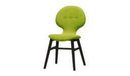 Altay Dining Chair, lime, Leg colour: black