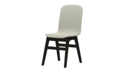 Capita Dining Chair, white, Leg colour: black