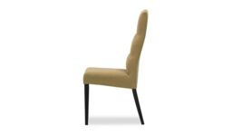 Dilo Dining Chair, beige, Leg colour: like oak - thumbnail 3