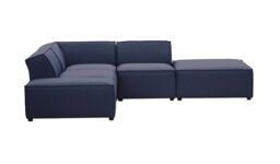 Mojo Modular Corner Sofa, navy blue - thumbnail 1