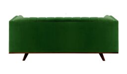 Vicenza Universal Corner Sofa, dark green, Leg colour: dark oak - thumbnail 2