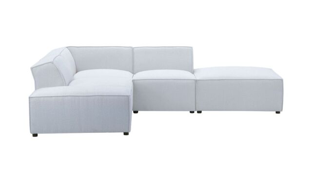 Mojo Modular Corner Sofa, boucle grey - image 1