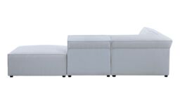 Mojo Modular Corner Sofa, boucle grey - thumbnail 2