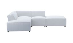 Mojo Modular Corner Sofa, boucle grey - thumbnail 1