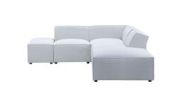 Mojo Modular Corner Sofa, boucle grey - thumbnail 3
