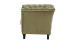 Karin Armchair, mink, Leg colour: black - thumbnail 3