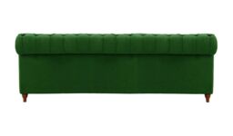 Chesterfield 3 Seater Modular Unit (3CP), dark green, Leg colour: dark oak - thumbnail 3