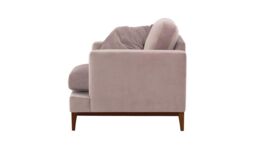 Covex Wood Armchair, lilac, Leg colour: aveo - thumbnail 3