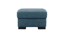 Avos Footstool, mustard, Leg colour: wax black