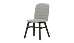 Dao Dining Chair, grey, Leg colour: black