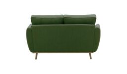 Zinola 2 Seater Sofa, green, Leg colour: wax black - thumbnail 2