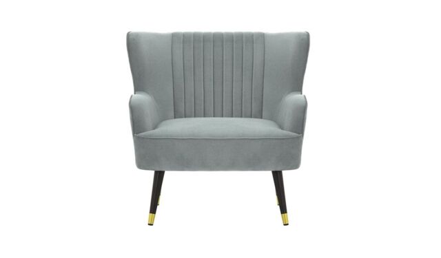 Giselle Armchair, silver