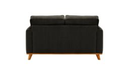 Farrow 2 Seater Sofa, black, Leg colour: aveo - thumbnail 2