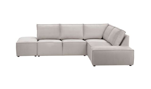 Charles Modular 5-Piece Corner Sofa Group, cream
