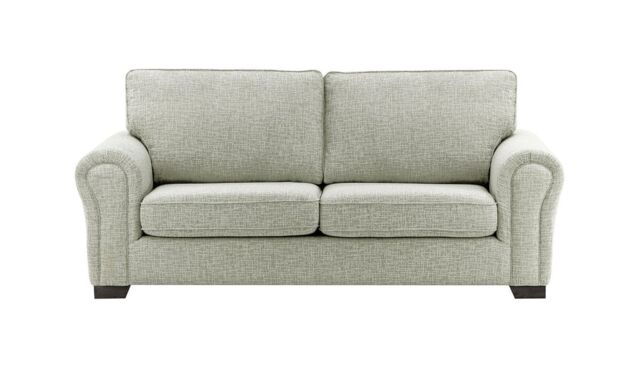 Bonna 3 Seater Sofa, grey, Leg colour: black - image 1