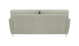 James 3 Seater Sofa, grey, Leg colour: white - thumbnail 2