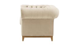 Chesterfield Grand Armchair, brown, Leg colour: aveo - thumbnail 3