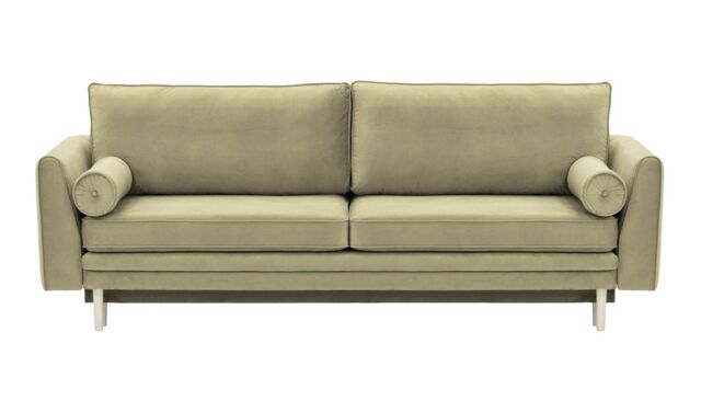 Cornelia Sofa Bed with Storage, mink, Leg colour: white - image 1