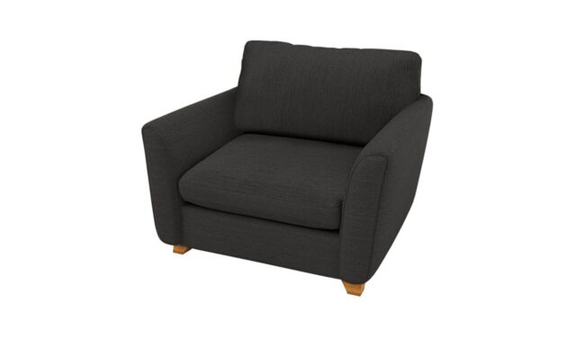 Zeus Armchair, dark grey