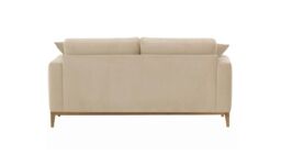 Covex Wood 2,5 Seater Sofa, light beige, Leg colour: like oak - thumbnail 2