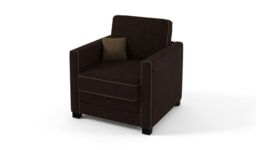 Boom Chair Sofa Bed, brown, cream