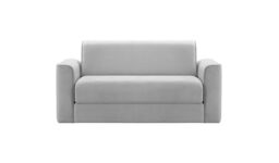 Jules 2.5 Seater Sofa Bed, silver