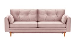 Amelia Sofa Bed with Storage, lilac, Leg colour: aveo - thumbnail 1