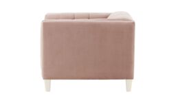 Sodre Armchair, lilac, Leg colour: white - thumbnail 3