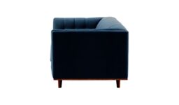 Vicenza 3-Seater Sofa, blue, Leg colour: aveo - thumbnail 3