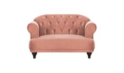 Harto 2 Seater Sofa, dirty pink