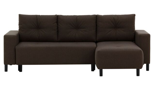 Finder Corner Sofa Bed, brown - image 1