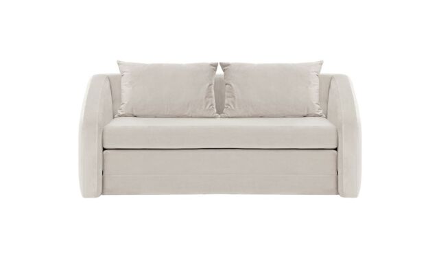 Alma 3 Seater Sofa Bed, light beige - image 1