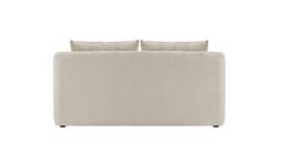 Alma 3 Seater Sofa Bed, light beige - thumbnail 3