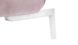 Lull Click-Click Sofa Bed, lilac, Leg colour: white - thumbnail 2