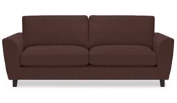 Bari 3 Seater Sofa, burgundy