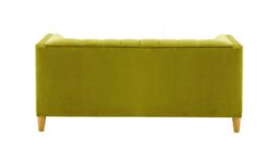 Sodre 2 Seater Sofa, olive green, Leg colour: like oak - thumbnail 2